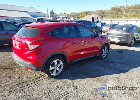 2016 Honda Hr-V Lx z USA, uszkodzony, nr VIN 3CZRU6H31GM707428